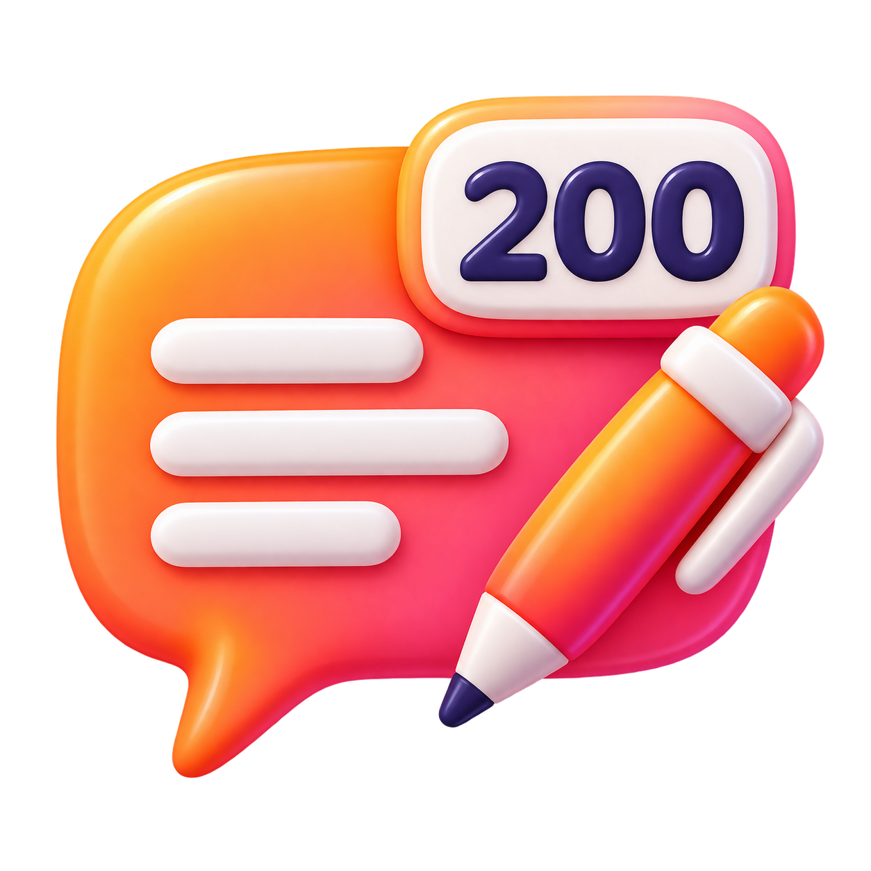 Комментарий до 200 символов