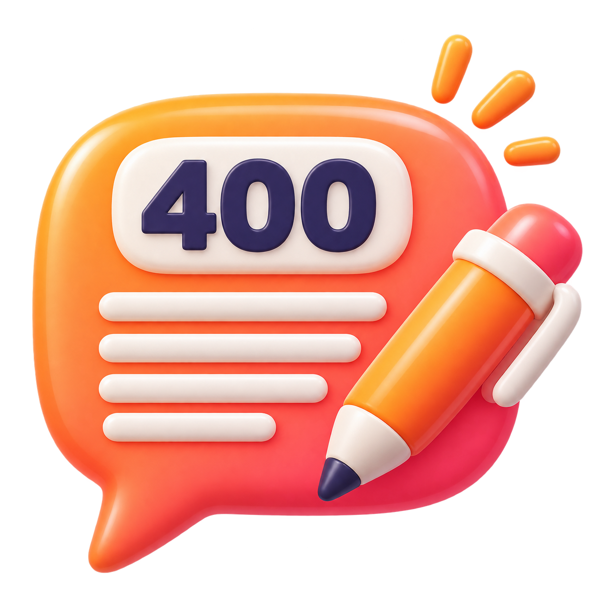 Комментарий до 400 символов