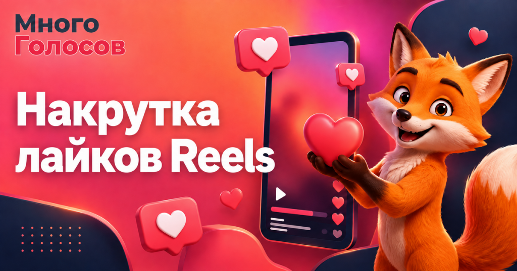 Накрутка лайков Reels