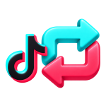 Репосты видео в TikTok