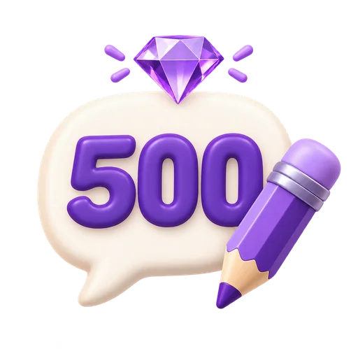 Премиум — 500 символов