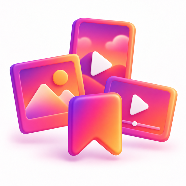 Сохранения Instagram, Reels и IGTV