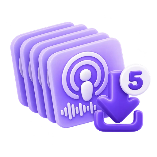 Скачивания · последние 5 эпизодов — Apple Podcasts (iTunes)