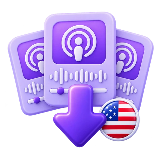 Скачивания · США — Apple Podcasts (iTunes)